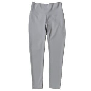 {CALIA} "Essential Ribbed 7/8 Leggings" Pale Blue Grey High Rise Stretch Pants
